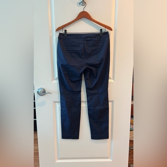 Lilly Pulitzer Kelly Textured Pants Navy Size 8 - Picture 9 of 16